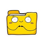 Windows Folder Icon sticker pack