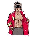 Firefighter sticker pack