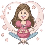 Pregnancy sticker pack