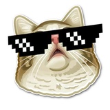 Thug Animals sticker pack