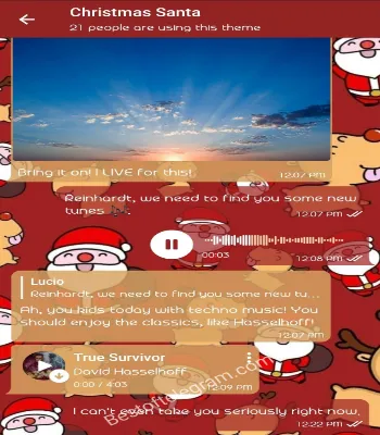 Christmas Santa preview