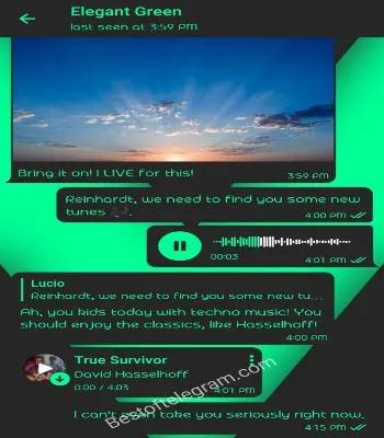 Elegant Green preview