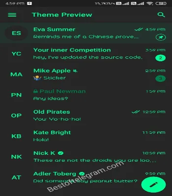 Elegant Green preview