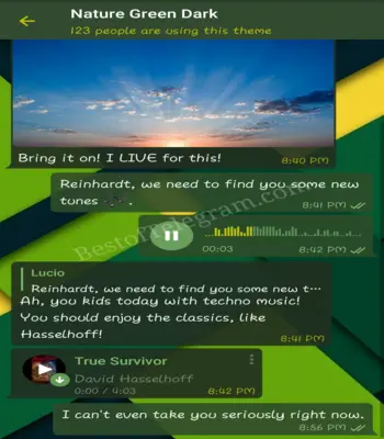 Nature Green Dark preview