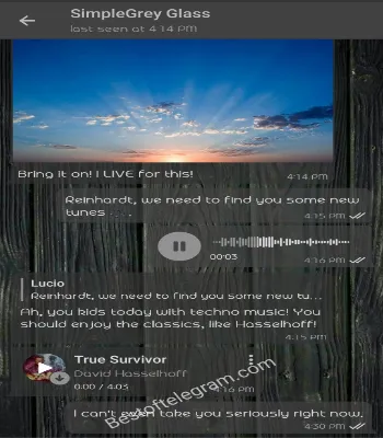 Simple Grey Glass preview