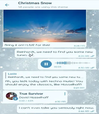 Christmas Snow preview